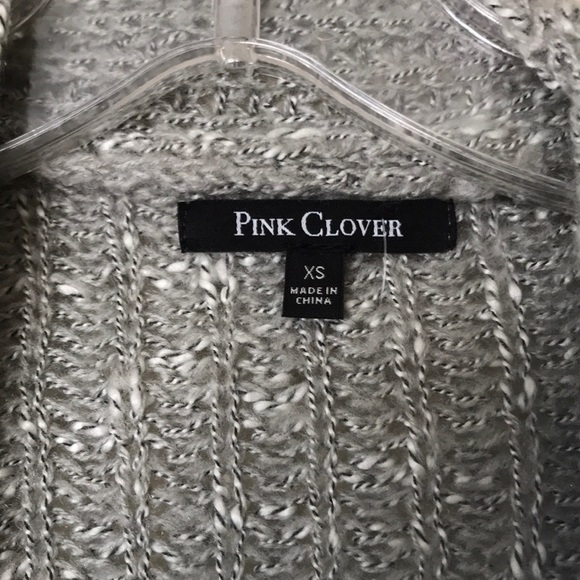 Beautiful gray open front cardi. Basically New! - Picture 3 of 5